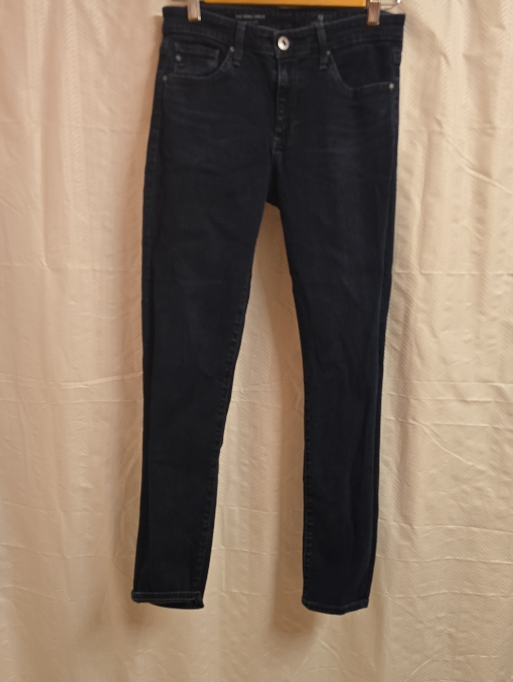 Ag Adriano Goldschmied Jeans Women's Size 2 Dark Blue The Prima Ankle Jeans